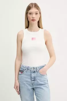 Топ Tommy Jeans, белый