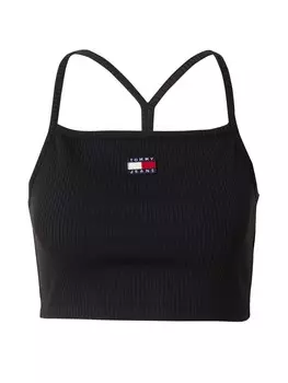 Топ Tommy Jeans, черный