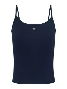Топ Tommy Jeans ESSENTIAL, темно-синий