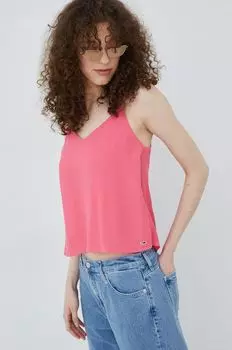 Топ Tommy Jeans, розовый