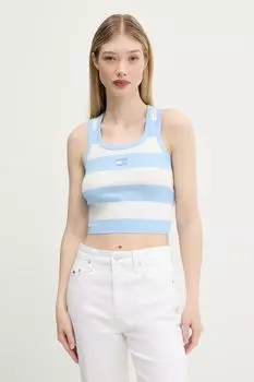 Топ Tommy Jeans, синий