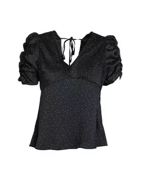 Топ Topshop, черный