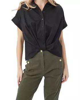 Топ Trina Turk Coty Top, черный