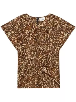 Топ Tullya ISABEL MARANT, коричневый