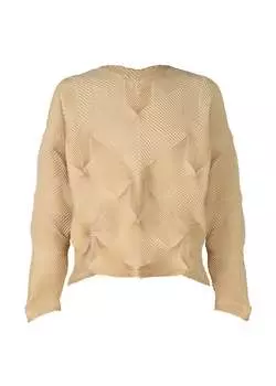 Топ type-o 010 A-Poc Able Issey Miyake, бежевый