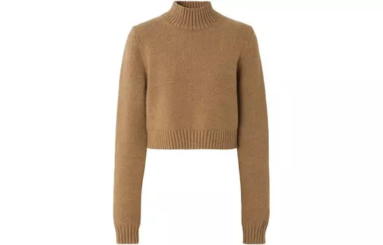 Топ укороченный женский Burberry, хаки