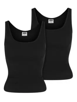 Топ Urban Classics, цвет black+black