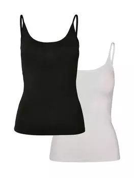 Топ Urban Classics, цвет black + white