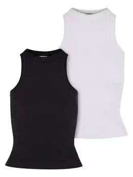 Топ Urban Classics, цвет black+white