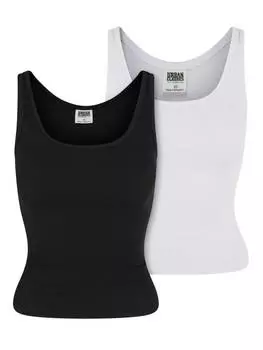 Топ Urban Classics, цвет black+white