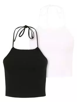 Топ Urban Classics, цвет black/white
