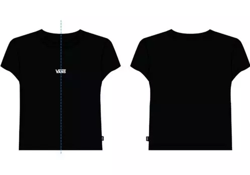 Топ Vans Basic Mini Ss, белый