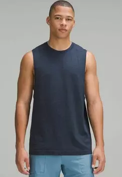 Топ VENT TECH SLEEVELESS lululemon, цвет mineral blue true navy