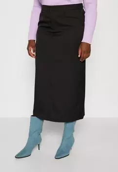 Топ Vero Moda Curve VMCAGATHA ЮБКА, черный