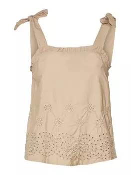 Топ VERO MODA Lisa, песок