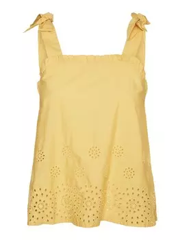 Топ VERO MODA Lisa, желтый
