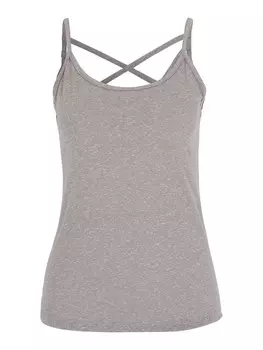 Топ VERO MODA LUA, светло-серый