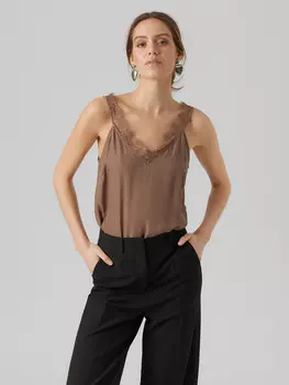 Топ Vero Moda, светло-коричневый