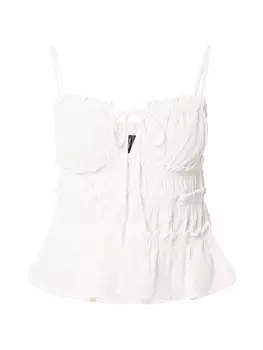 Топ VERO MODA VMCLEMENTINE, белый