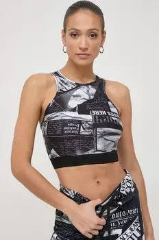 Топ Versace Jeans Couture, черный