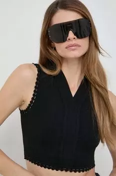 Топ Victoria Beckham, черный