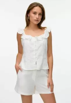 Топ VMBEA Vero Moda, белый