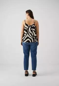 Топ Vmcagnete Singlet Vero Moda, черный