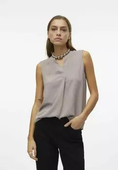 Топ VMELVA Vero Moda, цвет moon rock