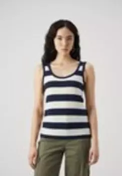 Топ VMKAISA O NECK Vero Moda, темно-синий