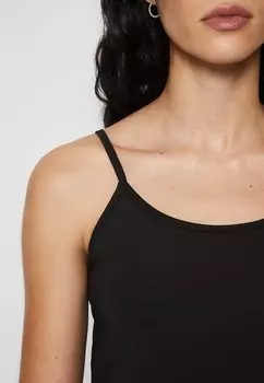 Топ Vmmillion Singlet Vero Moda, черный
