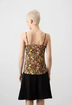 Топ VMPAGE V NECK SINGLET Vero Moda Petite, черный