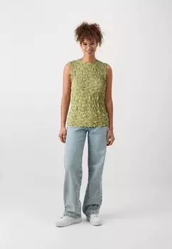 Топ Vmuma Structured Vero Moda, оливковый