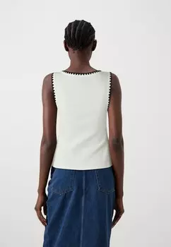 Топ VMVIOLA TANK Vero Moda, белый
