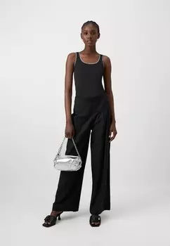 Топ VMVIOLA TANK Vero Moda, черный