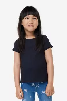 Топ в рубчик и хлопок H&M