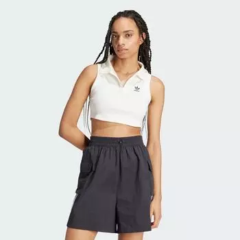 Топ в рубчик Premium Originals Adidas, цвет Off White