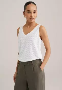 Топ WE Fashion, белый