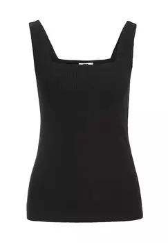 Топ WE Fashion, черный