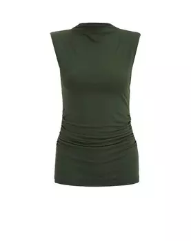 Топ We Fashion, хаки