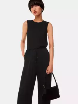 Топ Whistles Clara Longline Shell, черный