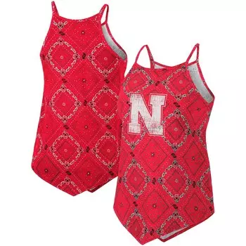 Топ Wrangler Nebraska Huskers, алый
