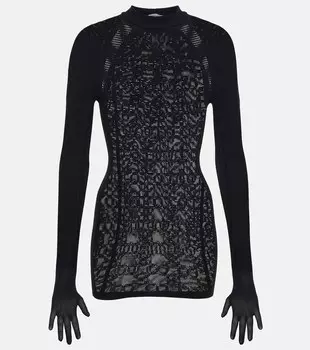 Топ x simkhai с замысловатым узором Wolford, черный