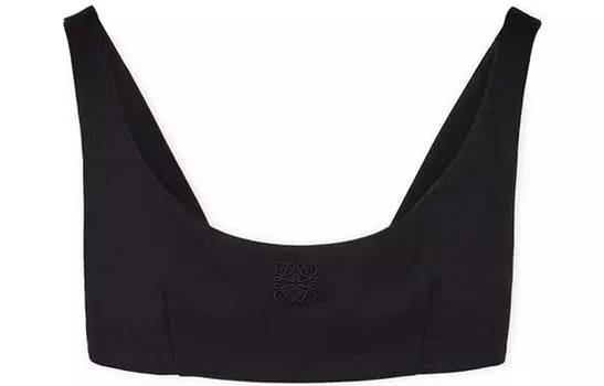 Топ женский Loewe без бретелек, черный