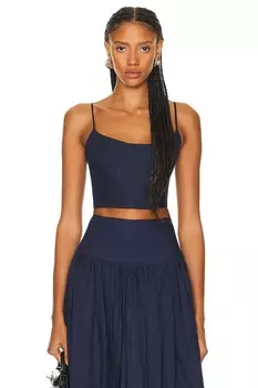 Топ Zimmermann Alight Corset, цвет Dark Navy