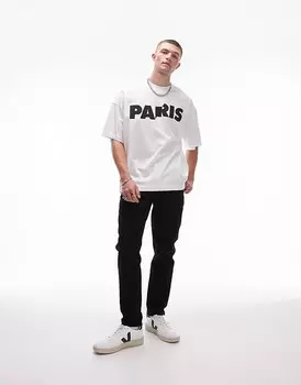Topman – черные зауженные джинсы