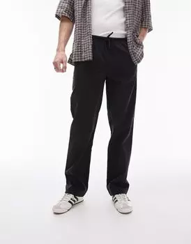 Topman - Широкие черные брюки