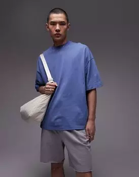 Topman — синяя футболка большого размера