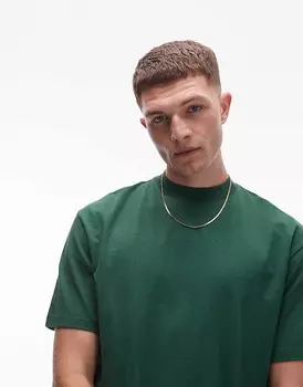 Topman – зеленая футболка свободного кроя