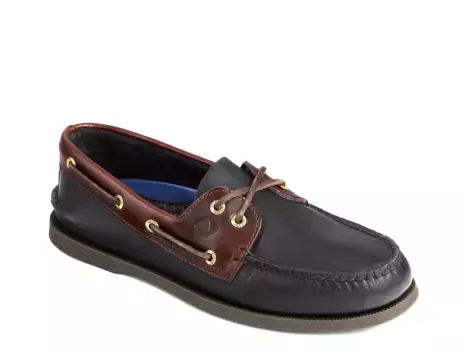Топсайдеры Authentic Original 2-Eye Boat Shoe Sperry, черный