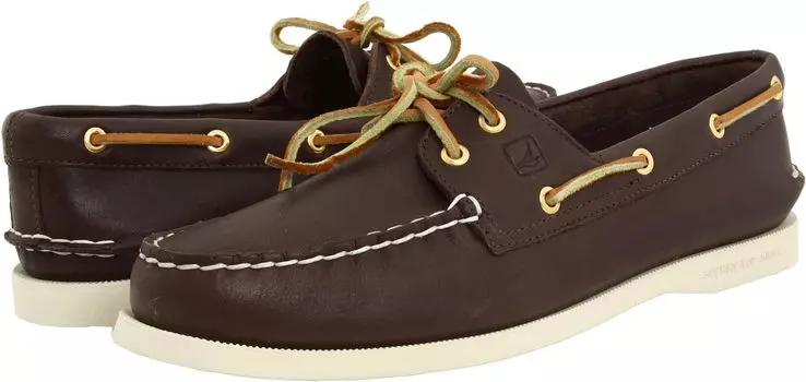 Топсайдеры Authentic Original A/O 2 Eye Sperry, коричневый